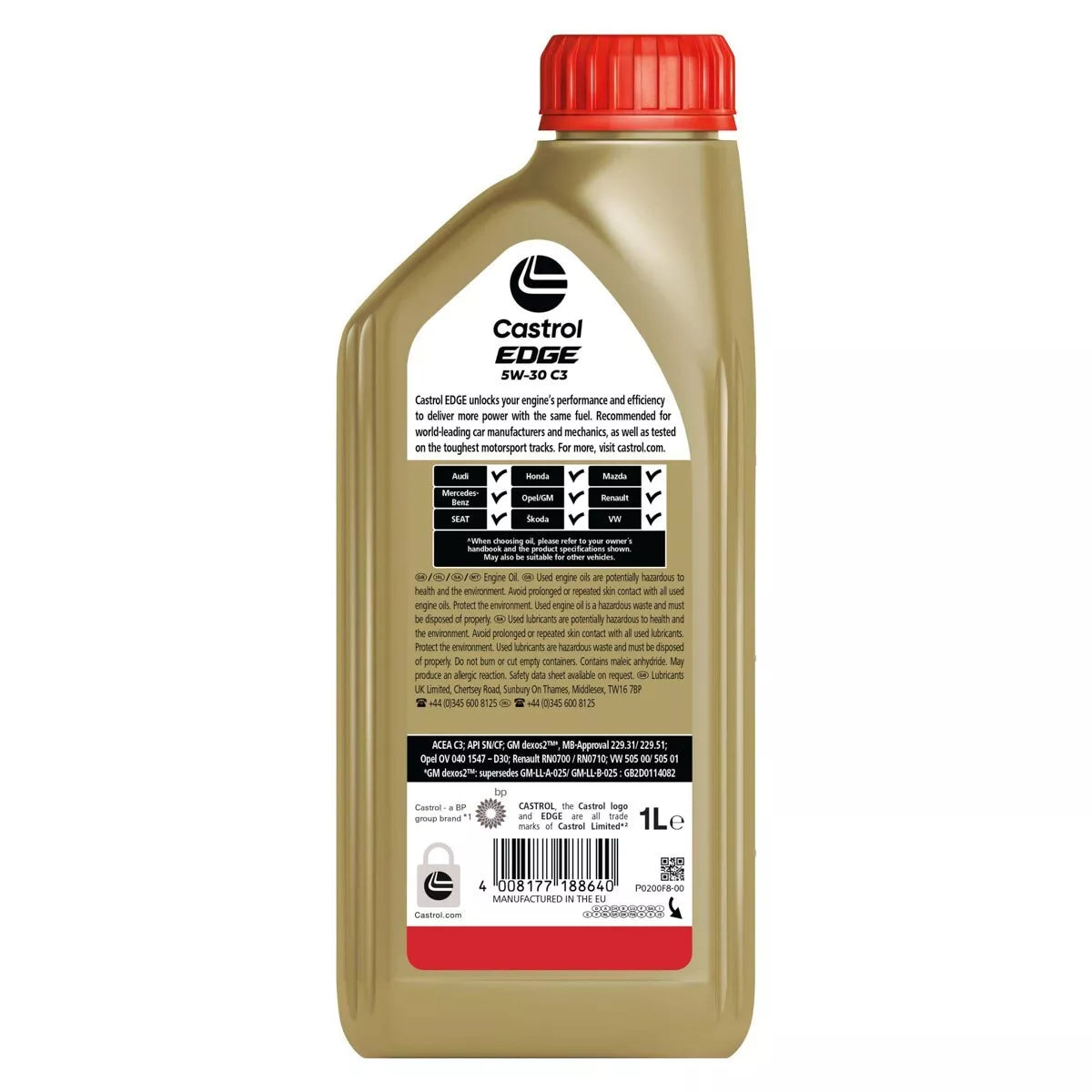 OLIO CASTROL EDGE 5W30 LL ACEA C3 VW 504.00 507.00 BMW LONGLIFE-04