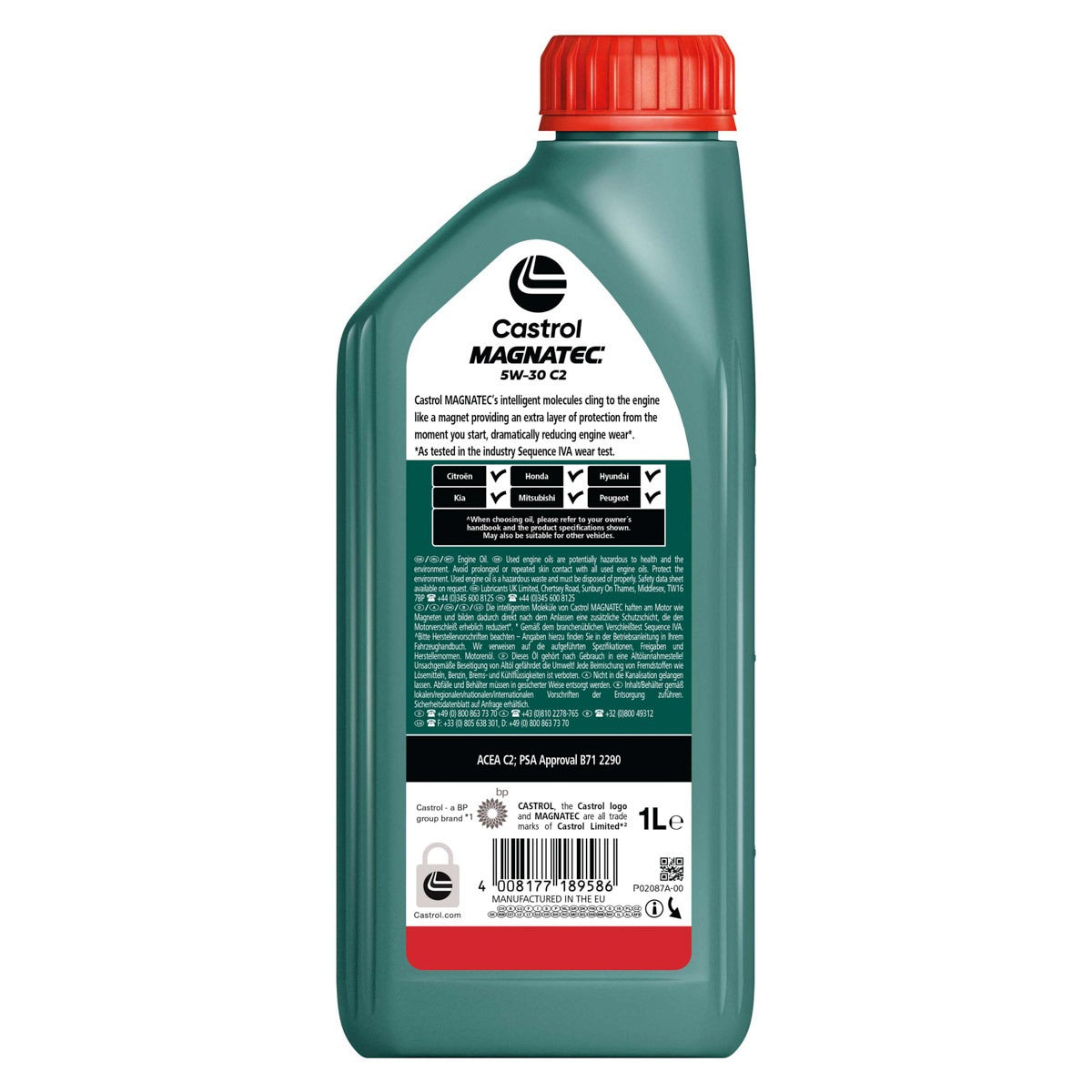 OLIO MOTORE CASTROL 5W30 C2